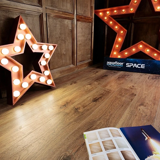 Кварц-винил (ПВХ плитка) Аквафлор Космос AF4039SPC (Aquafloor Space)