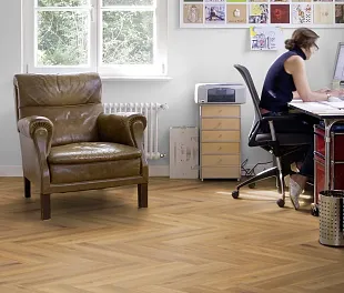 Ламинат Свисс Кроно Текс Ёлочка Писа Дуб D 3861 (Swiss Krono Tex Herringbone Pisa Oak) — фото 5