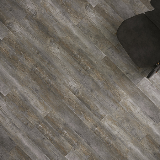 Кварц-винил (ПВХ плитка) Fine Floor Wood Dry Back FF-1418 Дуб Этна
