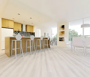 Кварц-винил (ПВХ плитка) ФайнФлор Светлый FF-1326 Дуб Леффа (Light Fine Floor) — фото 2