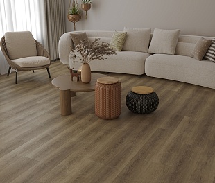 Кварц-винил (ПВХ плитка) Альпайн Флор Ультра ЛВТ ЕСО 5-44 Дуб Дриада (Alpine Floor LVT ULTRA)