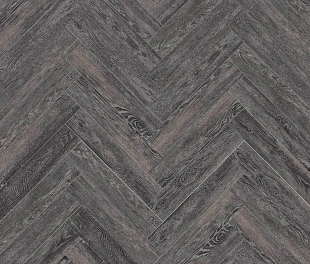Кварц-винил (ПВХ плитка) КронаФлор Ёлочка 4V Дуб Бордо H006 (CronaFloor Herringbone)