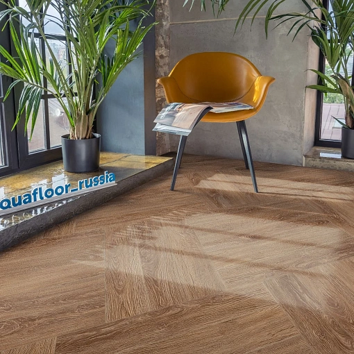 Кварц-винил (ПВХ плитка) Аквафлор Паркет Клеевой AF2508PG (Aquafloor Parquet Glue)