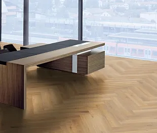 Ламинат Свисс Кроно Текс Ёлочка Писа Дуб D 3861 (Swiss Krono Tex Herringbone Pisa Oak) — фото 2