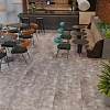 Кварц-винил (ПВХ плитка) КронаФлор 4V Камень 4мм Торнадо Дымчатый BD-1790-10 (CronaFloor Stone)