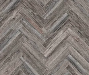 Кварц-винил (ПВХ плитка) КронаФлор Ёлочка 4V Дуб Реймс H008 (CronaFloor Herringbone)