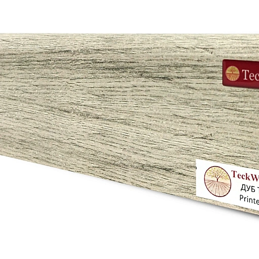 Плинтус Теквуд Дуб Торонто (75*16) (Teckwood)