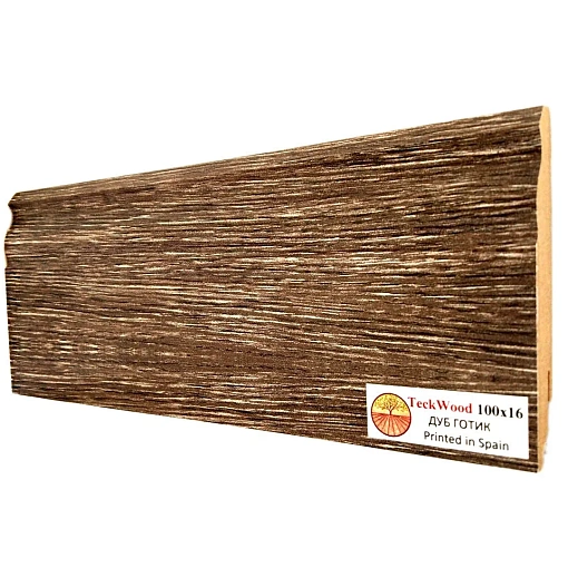 Плинтус Теквуд Дуб Готик (100*16) (Teckwood)