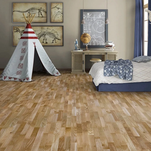 Паркетная доска Tarkett Salsa Дуб Натур браш/Oak Nature BR