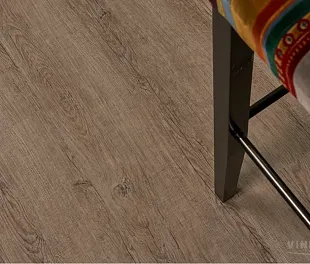 Кварц-винил (ПВХ плитка) СПС Винилам Керамо Вуд 4,5 мм 10128 Дуб Шале (SPC Vinilam Ceramo Wood) — фото 2