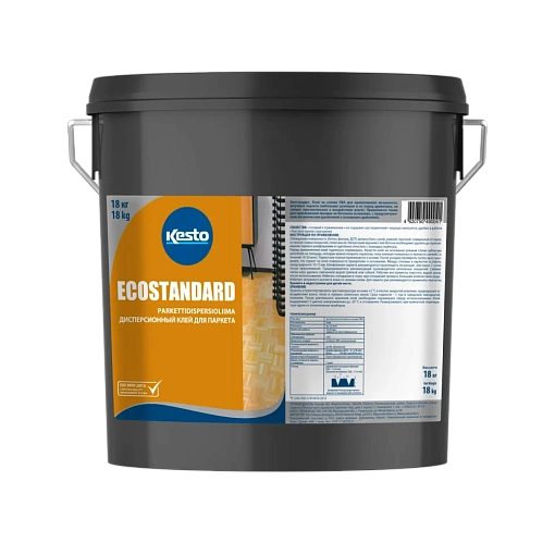 Дисперсионный клей для паркета Кесто ЭкоСтандарт (Kesto EcoStandard)