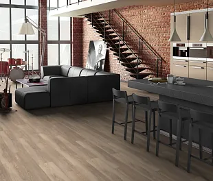 Кварц-винил (ПВХ плитка) Таркетт Элемент Капучино Дуб (Tarkett Element Cappuccino Oak) — фото 2
