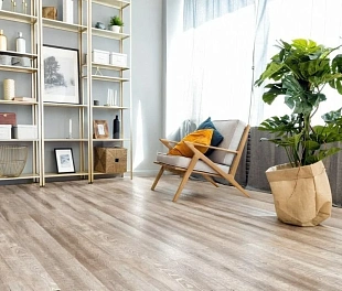 Кварц-винил (ПВХ плитка) Альпайн Флор РеалВуд СПС ЕСО 2-10 Дуб Карри (Alpine Floor SPC Carry REAL WOOD)