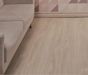 Кварц-винил (ПВХ плитка) СПС Винилам Керамо Вуд 4,5 мм 7777 Дуб Аляска (SPC Vinilam Ceramo Wood) — фото 2