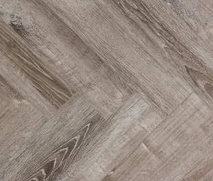 Кварц-винил (ПВХ плитка) КронаФлор Ёлочка 4V Дуб Тулон H009 (CronaFloor Herringbone) — фото 3