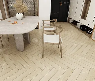 Ламинат Альпайн Флор Ориджинал Ёлочка 12 мм Дуб Сардиния (Alpine Floor Original Herringbone)