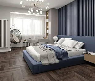 Кварц-винил (ПВХ плитка) Альпайн Флор ПаркетЛайт СПС Эко 13-16 Фафнир (Alpine Floor SPC ECO PARQUET LIGHT)