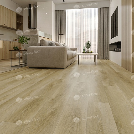 Кварц-винил (ПВХ плитка) Альпайн Флор Интенс СПС ЕСО 9-12 Баварский лес (Alpine Floor INTENSE SPC)