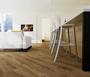 Кварц-винил (ПВХ плитка) ФайнФлор Светлый FF-1373 Дуб Саар (Light Fine Floor) — фото 2