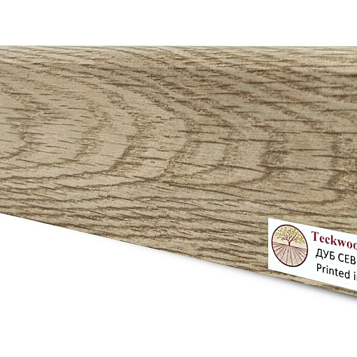 Плинтус Теквуд Дуб Северный (75*16) (Teckwood)