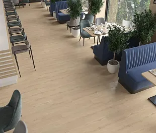 Кварц-винил (ПВХ плитка) Альпайн Флор ИзиЛайн ЛВТ ЕСО 3-4 Дуб Ваниль (Alpine Floor LVT EASY LINE)