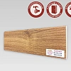 Плинтус Теквуд Орех Натур (80*10) (Teckwood)