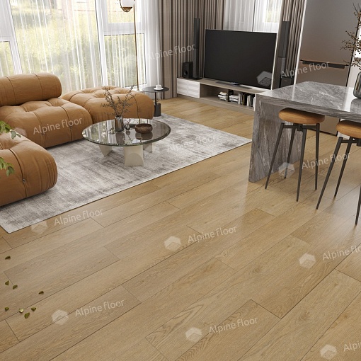 Кварц-винил (ПВХ плитка) Альпайн Флор Классик СПС ECO 173-6 Клен классический (Alpine Floor CLASSIC SPC)