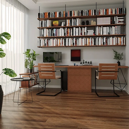 Кварц-винил (ПВХ плитка) КронаФлор 4V Вуд 4 мм Дуб Регин BD-40030-5 (CronaFloor Wood)