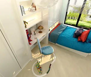 Кварц-винил (ПВХ плитка) ФайнФлор Светлый FF-1378 Дуб Гессен (Light Fine Floor) — фото 2