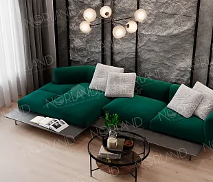 Кварц-винил (ПВХ плитка) Норланд Лагом Паркет ЛВТ Элегантный 1034-8 (Norland Lagom Parquet LVT Elegant) — фото 4