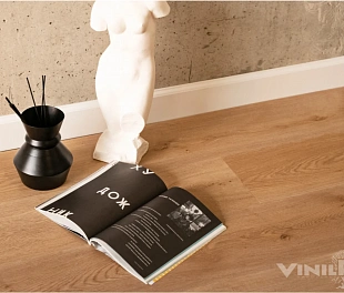 Кварц-винил (ПВХ плитка) Vinilpol Glue 7898 EIR Дуб Верона