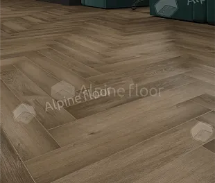 Ламинат Альпайн Флор Ориджинал Ёлочка 8 мм Дуб Анжу (Alpine Floor Original Herringbone) — фото 3
