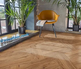 Кварц-винил (ПВХ плитка) Аквафлор Паркет Клеевой AF2507PG (Aquafloor Parquet Glue)