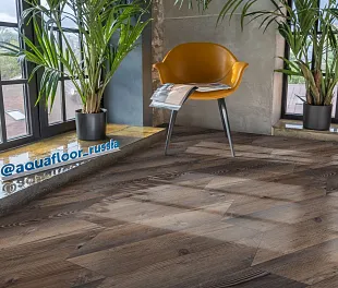 Кварц-винил (ПВХ плитка) Аквафлор Паркет Шеврон Клеевой AF2557PGCh (Aquafloor Parquet Chevron Glue)