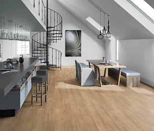 Кварц-винил (ПВХ плитка) Таркетт Элемент Бискуит Дуб (Tarkett Element Biscuit Oak) — фото 4