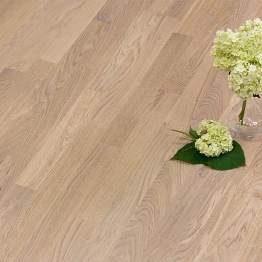 Паркетная доска Поларвуд Классик Дуб Ливинг Белый Матовый (Polarwood Classic Living White Matt)