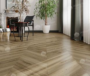 Кварц-винил (ПВХ плитка) Альпайн Флор Шеврон Альпайн СПС ECO 18-14 Вайпуа (Alpine Floor CHEVRON ALPINE SPC) — фото 2