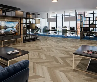 Кварц-винил (ПВХ плитка) ДамиФлор Шеврон DF05-Ch Сен-Жермен (Chevron Damy Floor) — фото 4