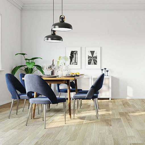 Паркетная доска Поларвуд Космос Дуб Нептуне Белый Масло (Polarwood Space Neptune White Oiled)