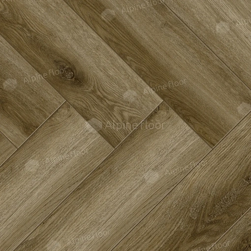 Ламинат Альпайн Флор Ориджинал Ёлочка 12 Про Дуб Марсель (Alpine Floor Original Herringbone Pro)