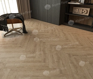 Ламинат Альпайн Флор Ориджинал Ёлочка 8 мм Дуб Прованс (Alpine Floor Original Herringbone)