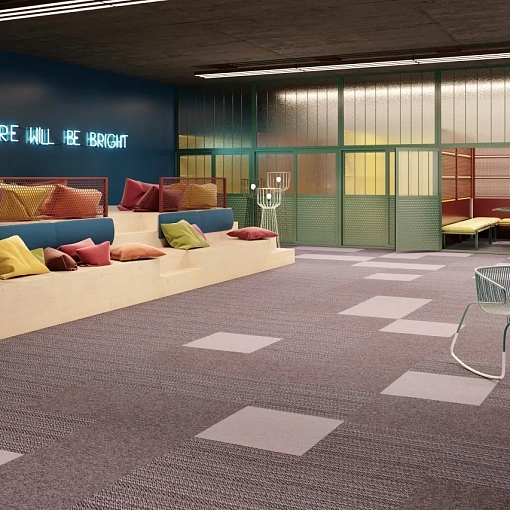 Ковровая плитка IVC Group Art Intervention Blurred Edge 854