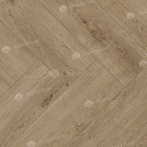 Ламинат Альпайн Флор Ориджинал Ёлочка 8 мм Дуб Прованс (Alpine Floor Original Herringbone)