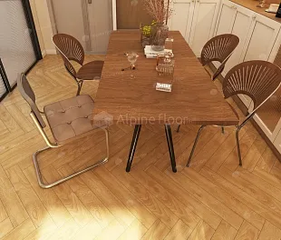Ламинат Альпайн Флор Ориджинал Ёлочка 12 мм Дуб Пьемонт (Alpine Floor Original Herringbone)