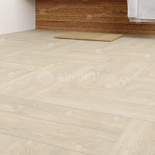 Кварц-винил (ПВХ плитка) Альпайн Флор ПаркетЛайт СПС Эко 13-14 Дуб Адара (Alpine Floor SPC ECO PARQUET LIGHT)