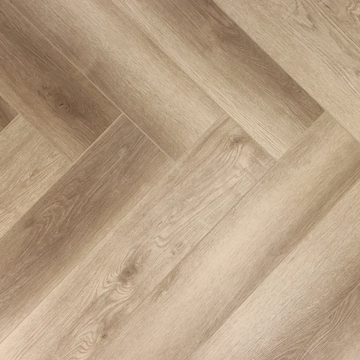 Кварц-винил (ПВХ плитка) КронаФлор Ёлочка 2.0 Дуб Лимож H020 (CronaFloor Herringbone)
