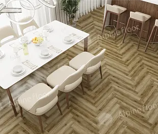 Ламинат Альпайн Флор Ориджинал Ёлочка 12 Про Дуб Марсель (Alpine Floor Original Herringbone Pro) — фото 4