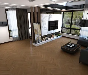Кварц-винил (ПВХ плитка) ДамиФлор Шеврон DF08-Ch Блуа (Chevron Damy Floor) — фото 5