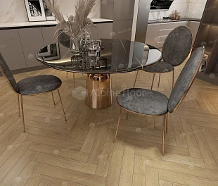 Ламинат Альпайн Флор Ориджинал Ёлочка 12 мм Дуб Молизе (Alpine Floor Original Herringbone)