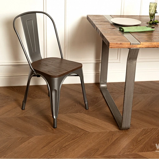 Кварц-винил (ПВХ плитка) Винилам Паркет Шеврон I1651102 Шеврон Плезир (Vinilam Parquet Chevron)
